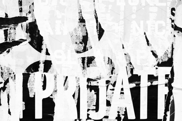 istock Old ripped torn paper crumpled creased posters grunge textures backdrop backgrounds placard 1084971628