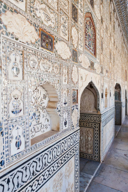 istock Sheesh Mahal at Amer Fort in Jaipur, India 1084972030
