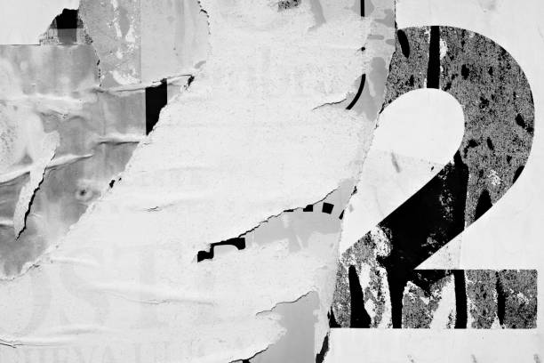 istock Old ripped torn paper crumpled creased posters grunge textures backdrop backgrounds placard 1084973948