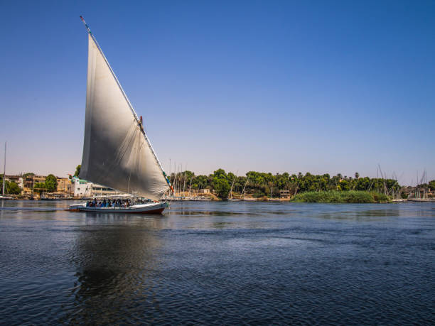 istock Boats in the Nile River 1084985902