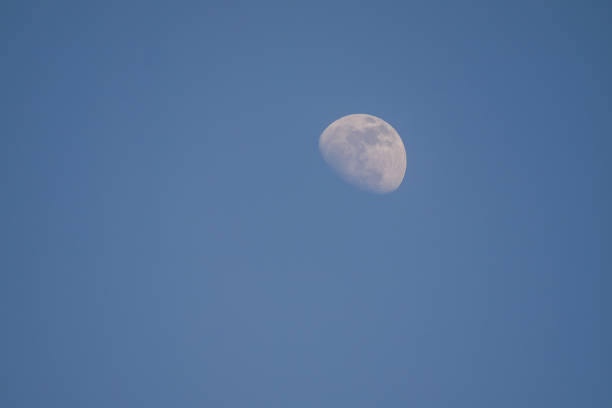 istock moon in evening time on beautiful natural blue sky background 1084987260