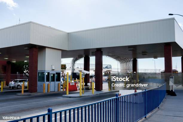 The United States And Mexico Border Crossing November 2018 Stock Photo - Download Image Now