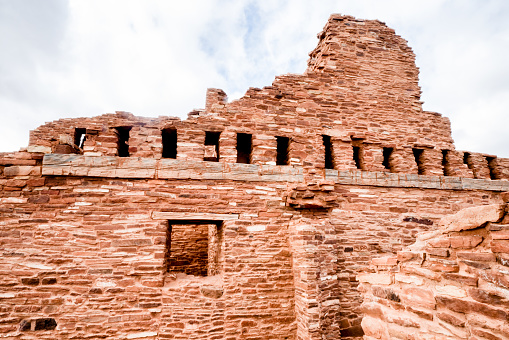 The Salinas pueblo mission was once a thriving community but disease, drought, famine and Apache raids led to its abandonment in 1673