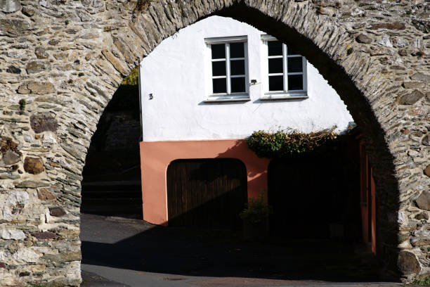 istock Archway made of field stone 1085003638