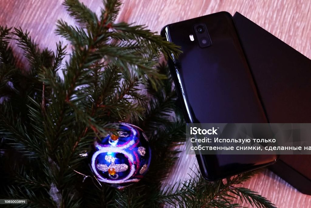 Mobile Smartphone Based On Android Operating System Stock Photo ...