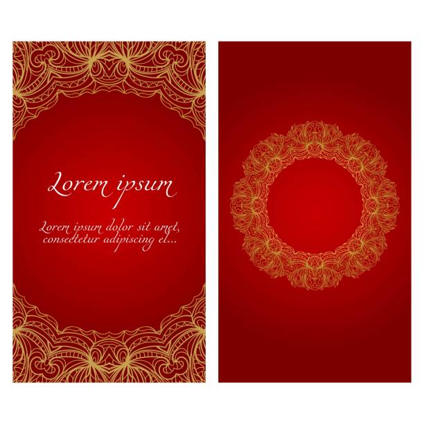istock Relax cards with floral frame , boho style, vector illustration. For wedding, bridal, Valentine's day, greeting card invitation 1085005804
