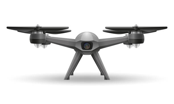 istock aerial mobile drone quadcopter smart quadrocopter for video and photo shooting stock vector illustration 1085016518