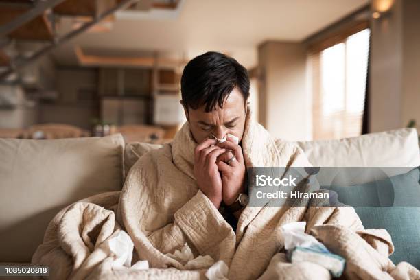 Its The Season Of Sneezes Stock Photo - Download Image Now - Cold And Flu, Flu Virus, Illness