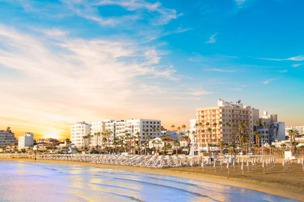 istock Main street in Larnaca, Cyprus 1085024052