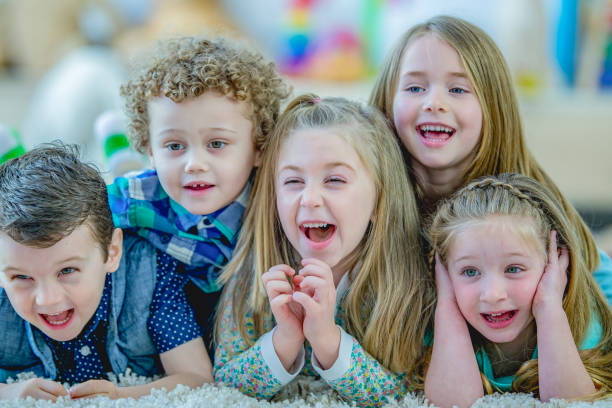 istock Playful kindergarten kids 1085027374