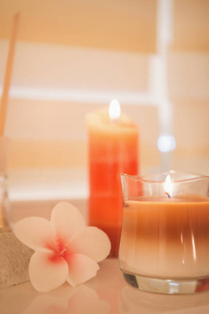 istock Young woman enjoying massage 1085029056