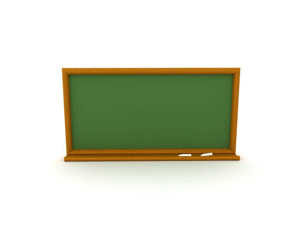 istock 3D illustration of school chalkboard forward facing 1085046236