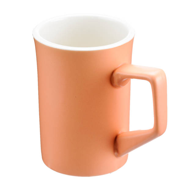 istock Coffee tea porcelain clay mug isolated on the white background 1085062162