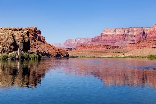 Red Mountain as seen from the shores of the Salt River near Phoenix, Arizona.