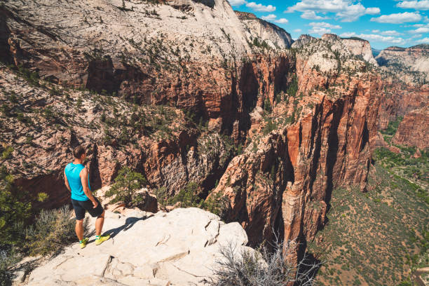 istock Man looking at the hills 1085076172