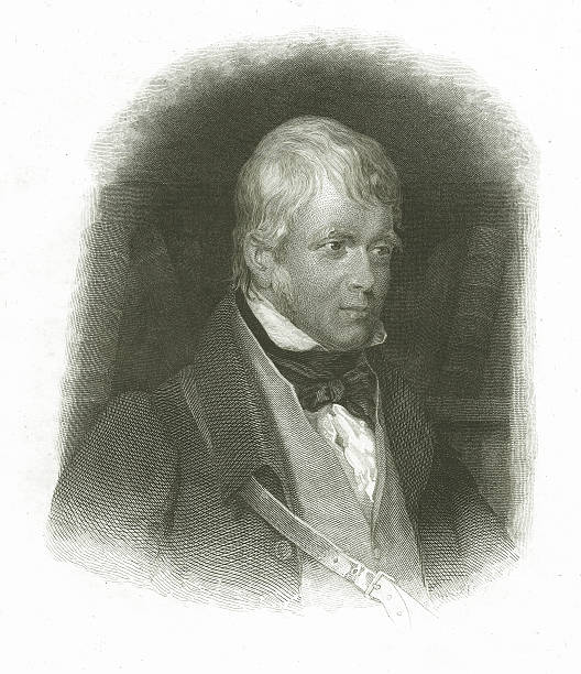 istock Sir Walter Scott (1771-1832), Scottish poet, steel engraving, published c.1850 108508015