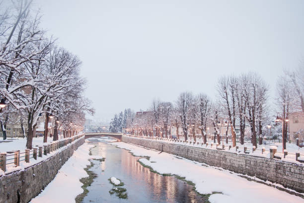 istock River and Bridge in Knjazevac, Town in Serbia 1085082036