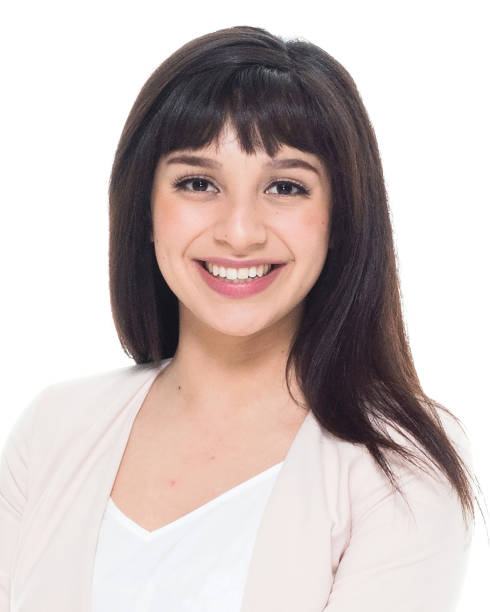 istock Headshot of beautiful female 1085087900