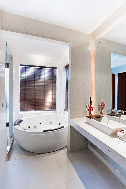 istock bathroom in sweet room 108510846