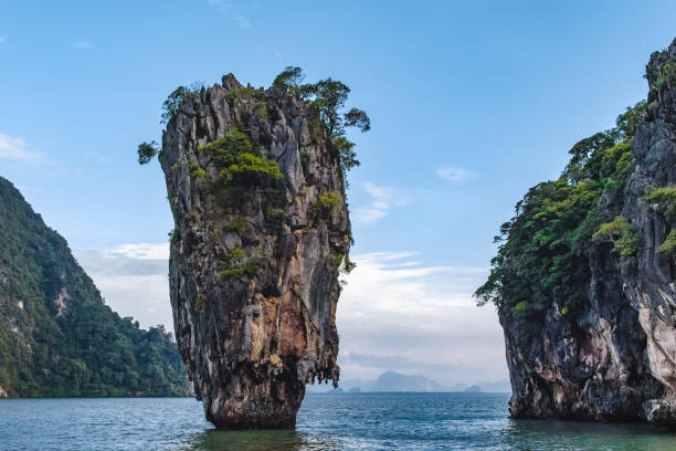 istock Iconic Island in Phang Nga Bay, Thailand 1085117432