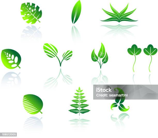 Green Leaves Stock Illustration - Download Image Now - Art, Art And Craft, Autumn