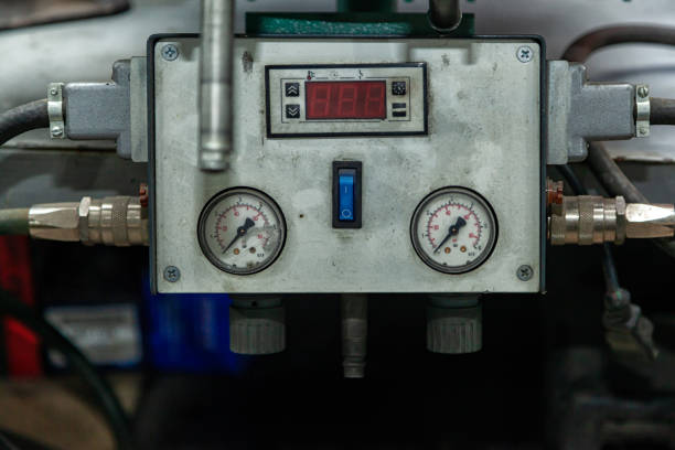 istock Close-up of a vulcanizer 1085126022