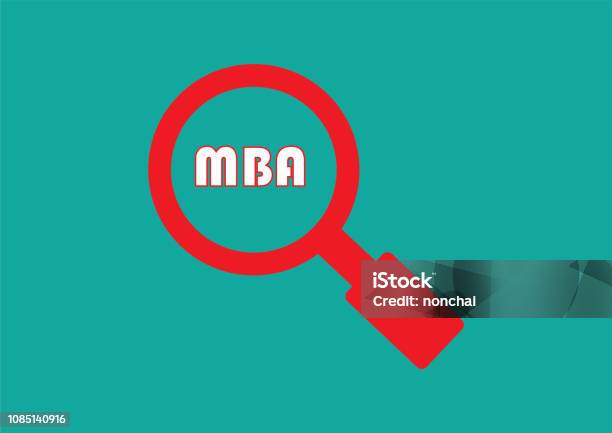 Mba Sign Find Candidate With Mba Sign Symbol Stock Illustration - Download Image ...