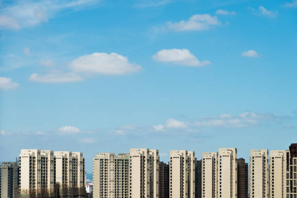 istock Crowded apartment buildings in city 1085141292