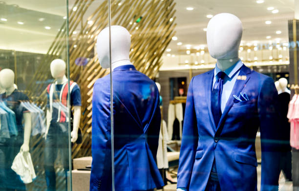 istock Business mannequin in clothing store 1085142872