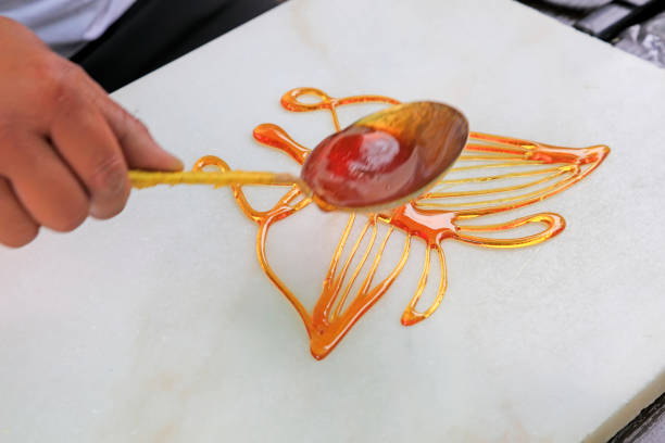 chinese tradition syrup butterfly craft