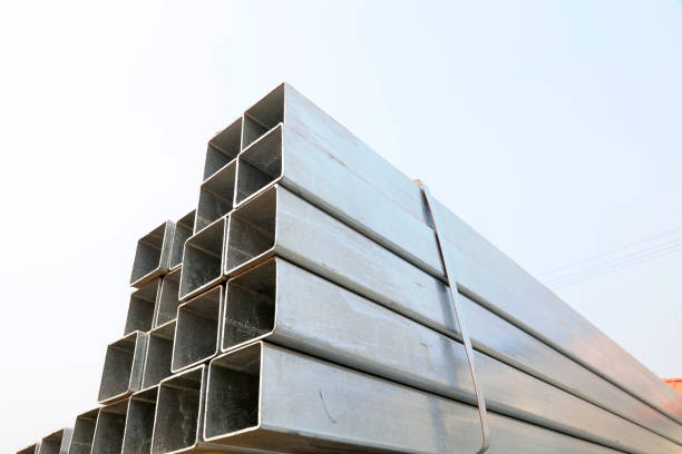 istock Steel cross section in the construction site 1085144716