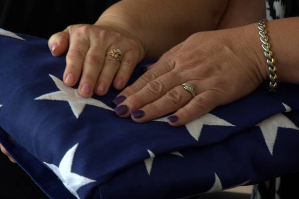 istock Passing of a soldier 1085147090