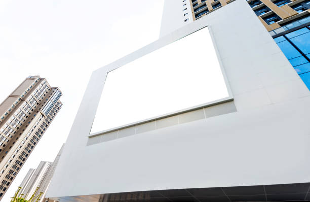 istock Blank billboard on the wall of shopping mall 1085147230