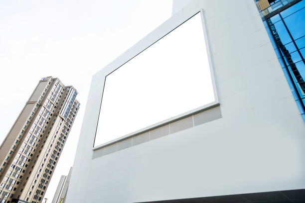 istock Blank billboard on the wall of shopping mall 1085147236