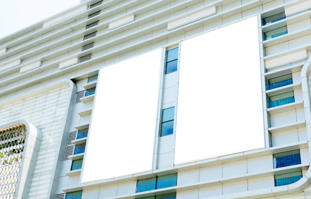istock Blank billboard on the wall of shopping mall 1085148358