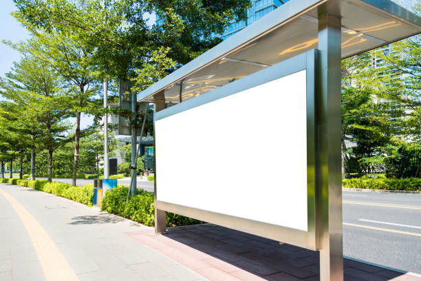 istock Blank billboard at the bus station 1085148502