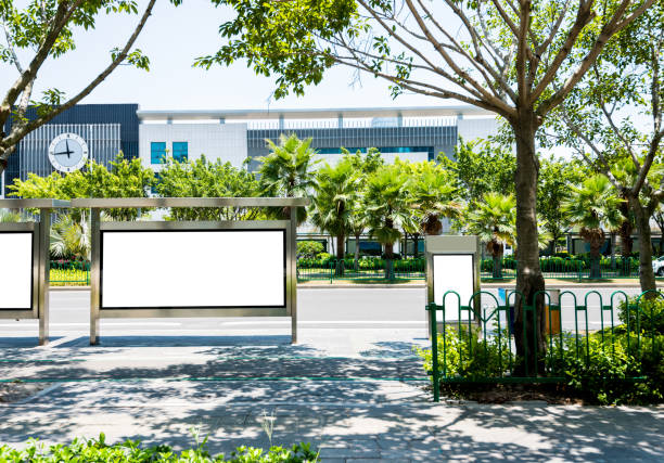istock Blank billboard at the bus station 1085148568
