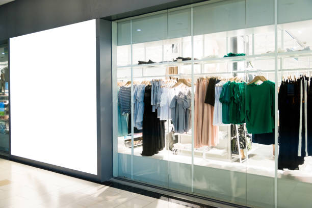 istock Blank billboard in modern shopping mall 1085148694