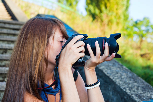 istock Young Girl Taking Photo 108514972