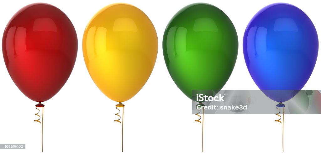 Helio globos. Mayor calidad (de alta resolución - Foto de stock de Globo - Decoración libre de derechos