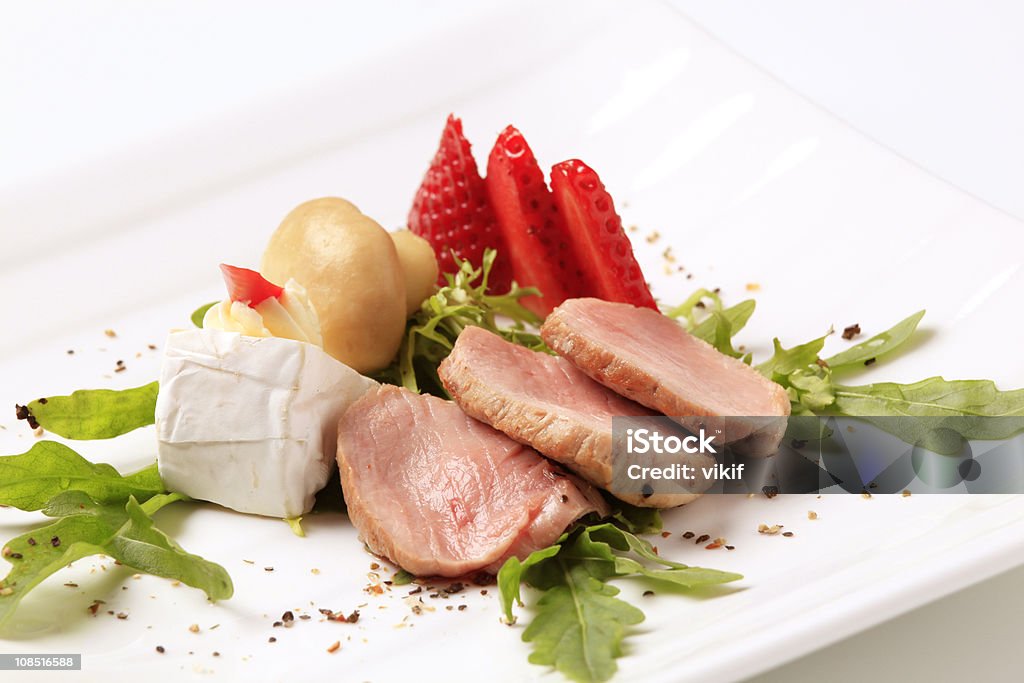 Lombo de carne suína - Foto de stock de Almoço royalty-free