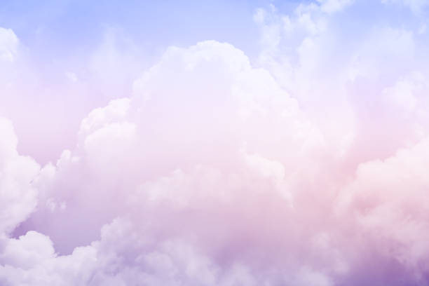 istock fantasy cloudy sky with pastel gradient color and grunge texture , nature abstract background 1085188012