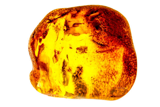 istock Amber stone in a closeup 1085194716