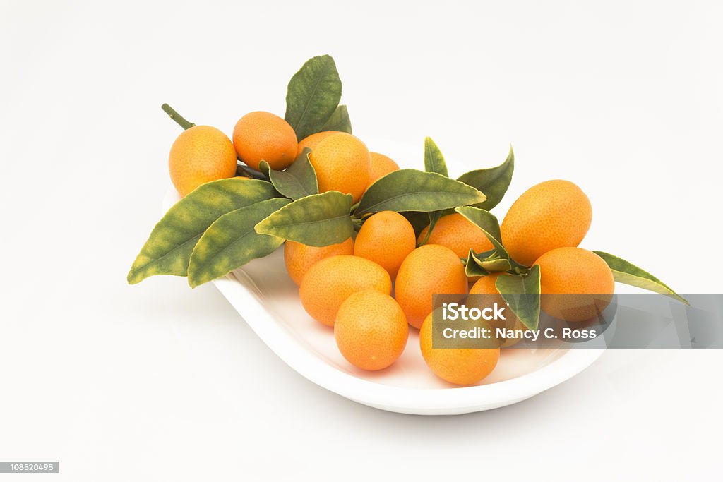 Cunquatos no prato de frutas frescas, de qualidade dos alimentos - Royalty-free Cunquato Foto de stock