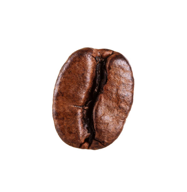 istock Macro. Roasted coffee beans isolated on white background 1085207922