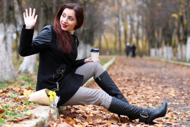 istock A pair of young people meets in autumn 1085214116