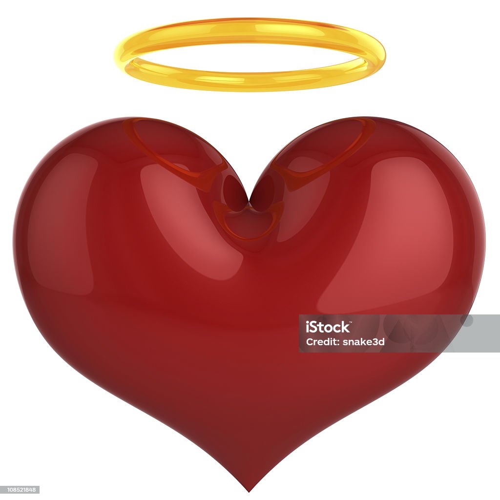 Ángel corazón. Sagrada Concepto (amor de alta resolución - Foto de stock de Amarillo - Color libre de derechos