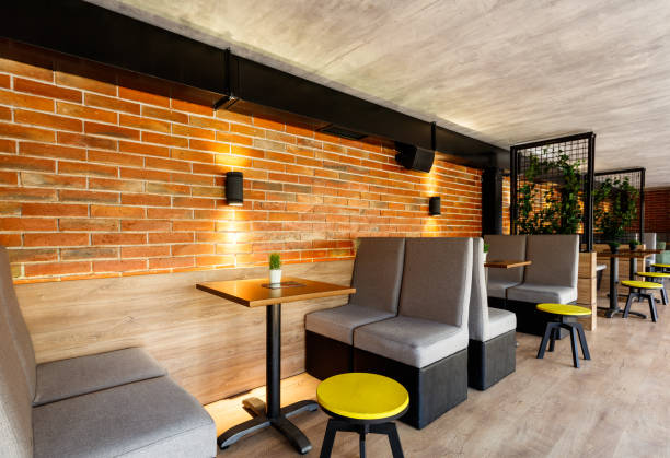 istock Interior of a modern industrial design pub 1085225630