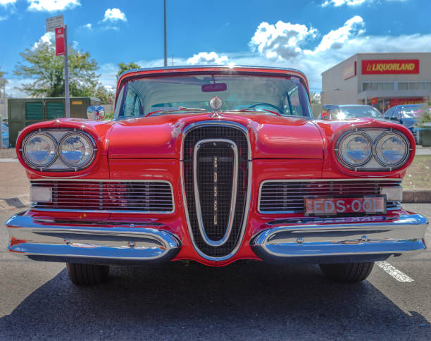 Kurri Kurri , Australia - March 24, 2013: 1958 Ford Edsel Pacer at the Nostalgia Festival and Classic Car Show at the Central Coast town of Kurri Kurri in New South Wales,Australia.