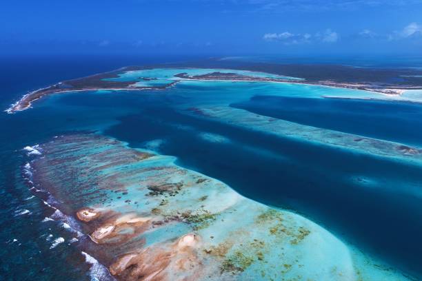 istock Drone view of fantastic beach 1085230158